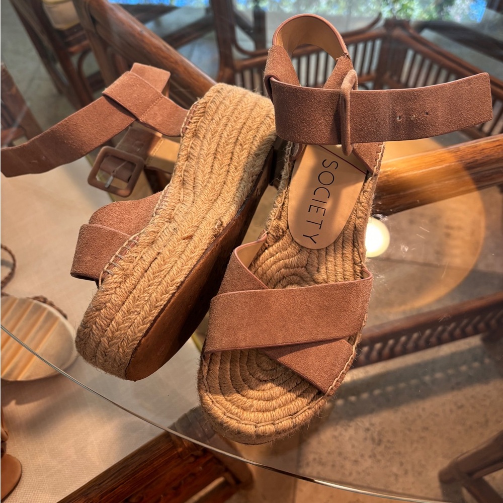 Sole Society Platform Sandals